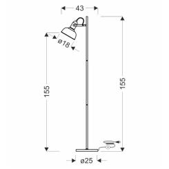 Торшер Candellux 51-80196 Reno Фото 2