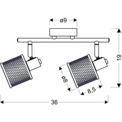 Спот Candellux 92-81766 CANABERA Фото 2