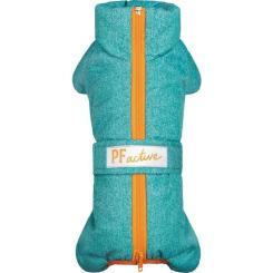 Комбинезон для животных Pet Fashion «Cold» для такс XS (бірюзовий) Фото 3