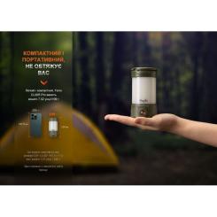 Фонарь Fenix кемпінговий CL26R Pro Темно-зелений Фото 9