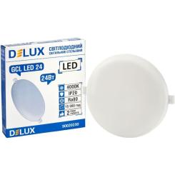 Светильник Delux GCL 24 4000К 24Вт 230В ROUND Фото 2