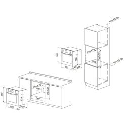 Духовой шкаф Pyramida PO 93 M GBL Фото 10