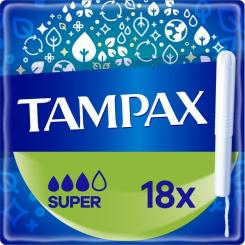 Тампоны Tampax Super с аппликатором 18 шт. Фото