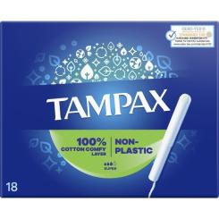 Тампоны Tampax Super с аппликатором 18 шт. Фото 1