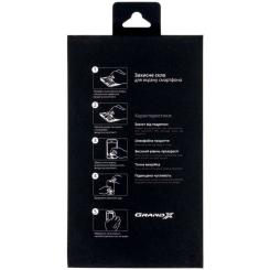 Стекло защитное Grand-X Apple iPhone 15 Plus 9D black Фото 2