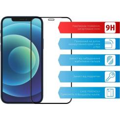 Стекло защитное ACCLAB Full Glue Apple iPhone 12 Фото 1