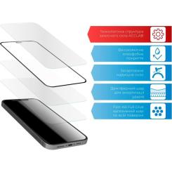 Стекло защитное ACCLAB Full Glue Apple iPhone 12 Фото 2