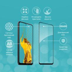 Стекло защитное Piko Full Glue Xiaomi Redmi Note 12S Фото 3