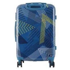 Чемодан Semi Line Pattern 24" M Blue Фото 4