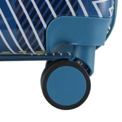 Чемодан Semi Line Pattern 24" M Blue Фото 7