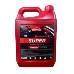 Моторное масло NORVEGO SUPER 15W40 4л Фото