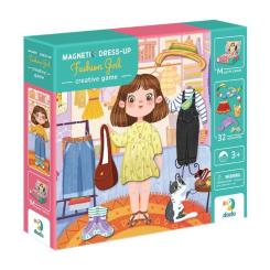 Обучающий набор DoDo Магнітна гра Одягалка Модниця Фото