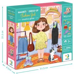 Обучающий набор DoDo Магнітна гра Одягалка Модниця Фото 6