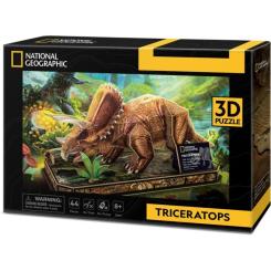 Пазл Cubic Fun 3D National Geographic Dino Трицератопс Фото