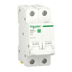 Автоматический выключатель Schneider Electric RESI9 6kA 2P 32A C Фото