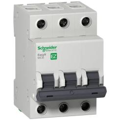 Автоматический выключатель Schneider Electric Easy9 3P 20A C Фото