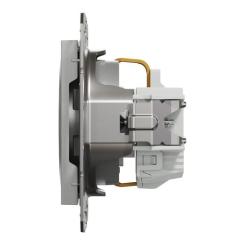 Розетка Schneider Electric ASFORA зі штор. алюміній Фото 3
