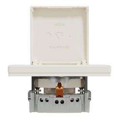 Розетка Schneider Electric ASFORA з кришкою, крем Фото 5