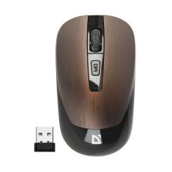 Мышка Defender Wave MM-995 Silent Wireless Bronze Фото