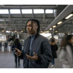 Наушники Sony WF-1000XM5 Platinum Silver Фото 7