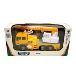 Спецтехника TechnoDrive Автокран со световыми и звуковыми эффектами Фото 1