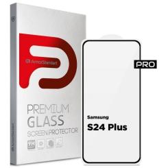 Стекло защитное Armorstandart Pro Samsung S24 Plus Black Фото
