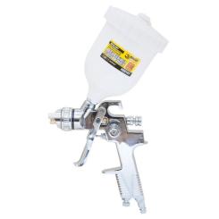 Краскопульт Sigma HVLP 1.4 (хром) верхний бак, (пласт) Фото 1