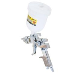 Краскопульт Sigma HVLP 1.4 (хром) верхний бак, (пласт) Фото 2