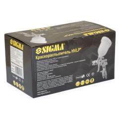 Краскопульт Sigma HVLP 1.4 (хром) верхний бак, (пласт) Фото 7