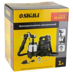 Краскопульт Sigma электрический 450Вт 1.4/1.8мм HVLP (маляр) Фото 8