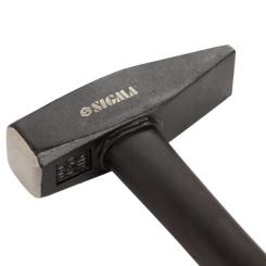 Молоток Sigma 800г слесарный фиберглассовая ручка Фото 1