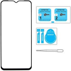 Стекло защитное Dengos Full Glue Oppo A78 4G (black) Фото 2