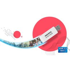USB флеш накопитель ADATA 128GB UC310 USB 3.2 Black Фото 5
