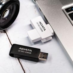 USB флеш накопитель ADATA 128GB UC310 USB 3.2 Black Фото 7