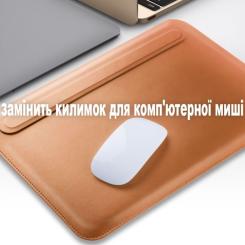 Чехол для ноутбука BeCover 14.2" MacBook ECO Leather Brown Фото 2
