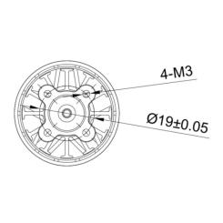 Двигатель для дрона Hobbyporter 3115 640KV Фото 5