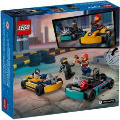 Конструктор LEGO City Картинг и гонщики 99 деталей Фото 5