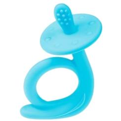 Прорезыватель Akuku силіконовий Равлик, синій Фото