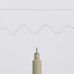 Лайнер Sakura Pigma Micron (0.05) 0,2мм Серый Фото 2