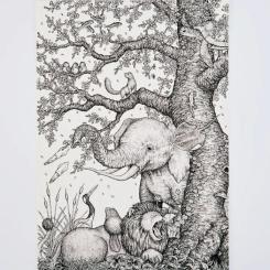 Лайнер Sakura Pigma Micron (0.4) 0,4 мм Синий Фото 4