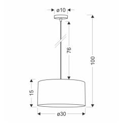 Люстра Candellux Legno Фото 2