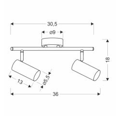 Спот Candellux Colly Фото 1