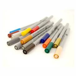 Художественный маркер Marvy двосторонній 1900B-S Блакитний Фото 2