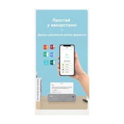 Принтер чеков UKRMARK A40GR А4, Bluetooth, USB, серый Фото 6