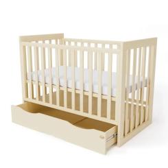 Кроватка Angelo LUX-11 (айвори) 120х60 Фото 1