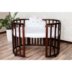 Кроватка Angelo трансформер 7-в-1 (орех) Фото 2