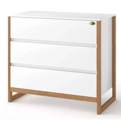 Комод-пеленатор Angelo Magic бело-буковый 90х49х82 Фото 1