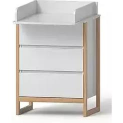 Комод-пеленатор Angelo Magic 60 см біло-мокко 60х51х90 Фото