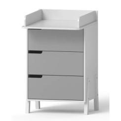 Комод-пеленатор Angelo Магия Mini серый 60х51х90 Фото