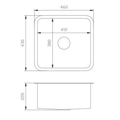 Мойка кухонная Nett NB-4643 Фото 5